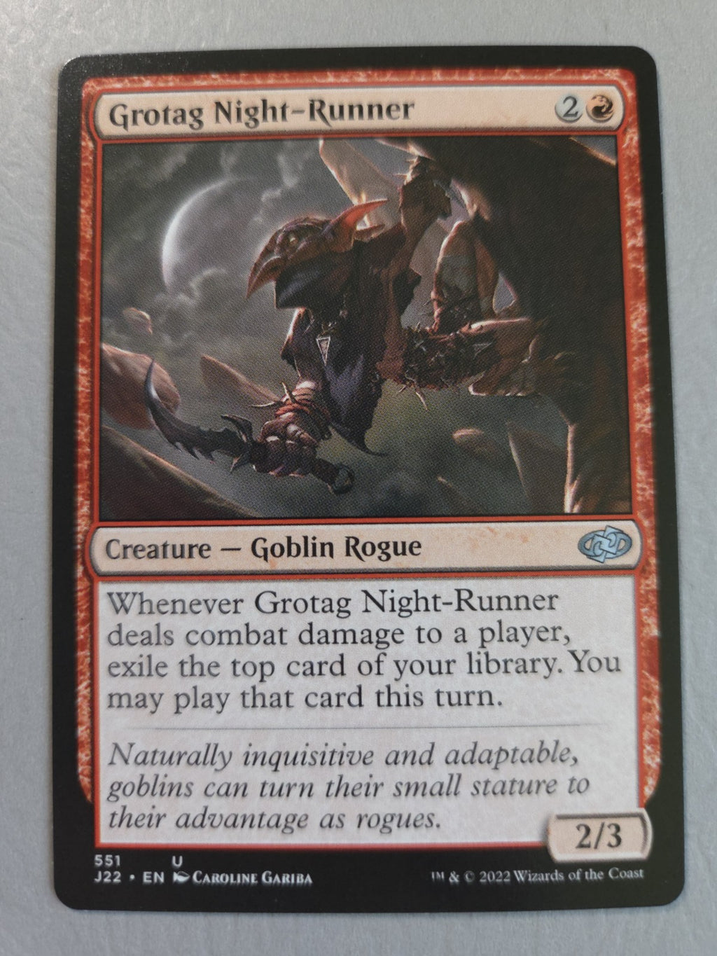 MTG - Grotag Night-Runner - Jumpstart 2022 - Regular - U - 551 - NM