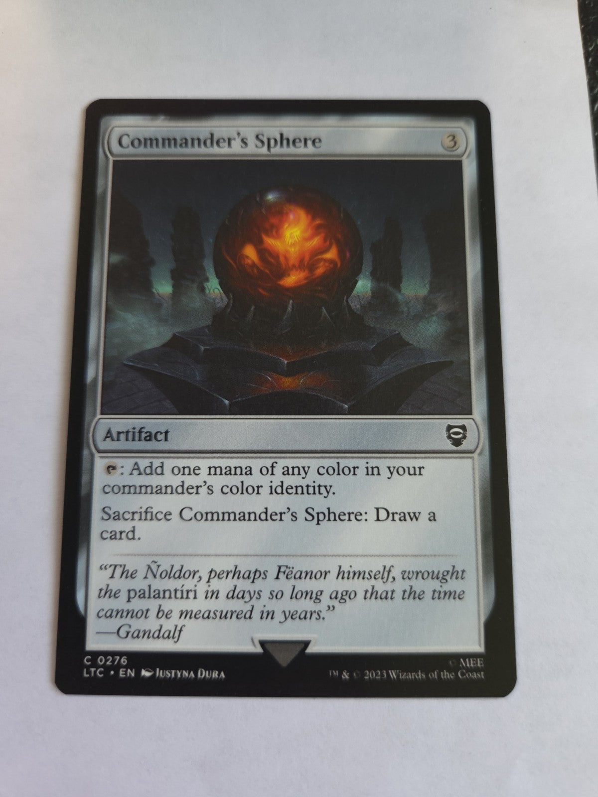 Commander's Sphere Commander: the Lord of the Rings: Tales of Middle-Earth...