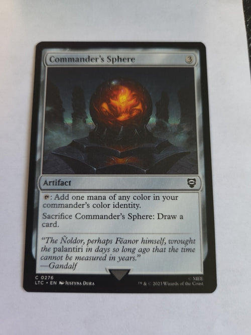 Commander's Sphere Commander: the Lord of the Rings: Tales of Middle-Earth...