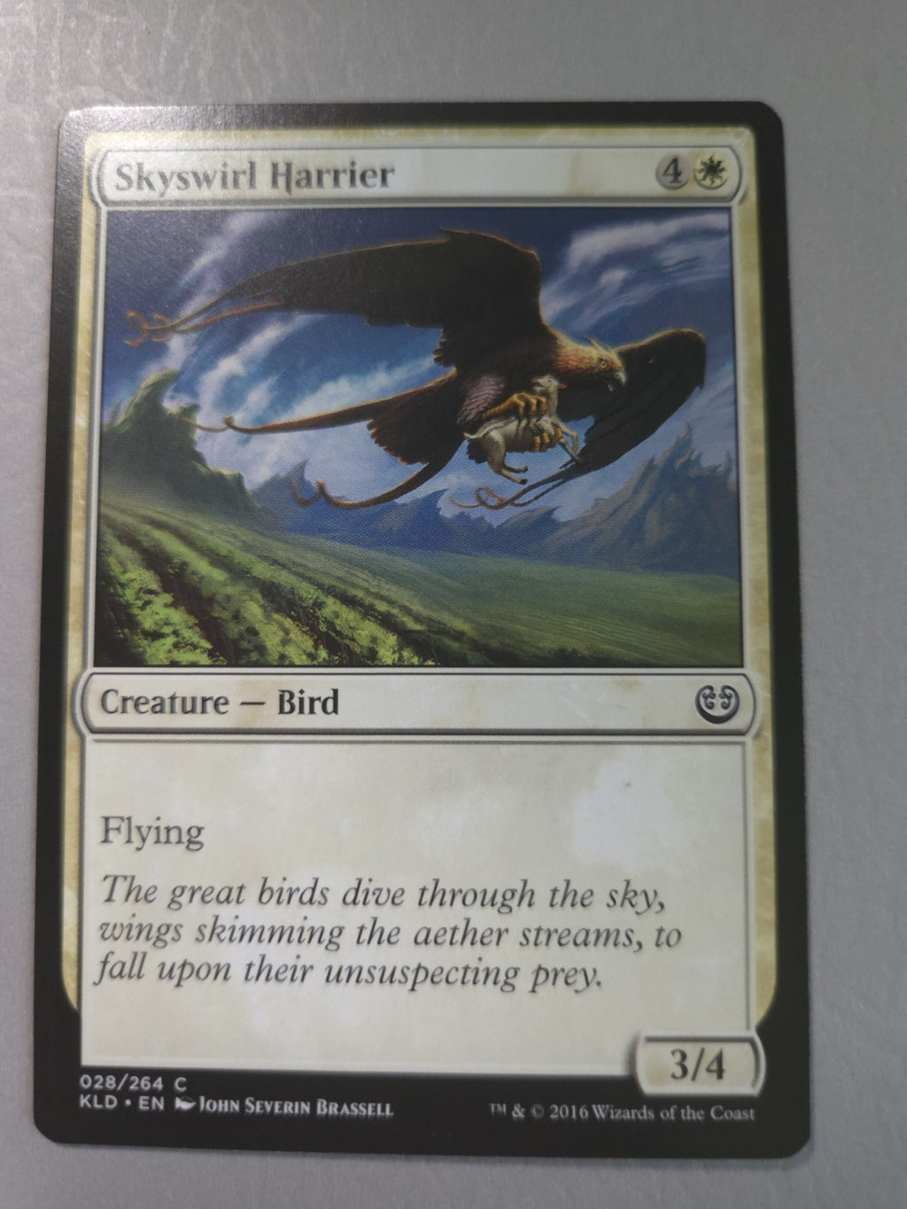 MTG - Skyswirl Harrier - Kaladesh - Regular - C - 28 - NM