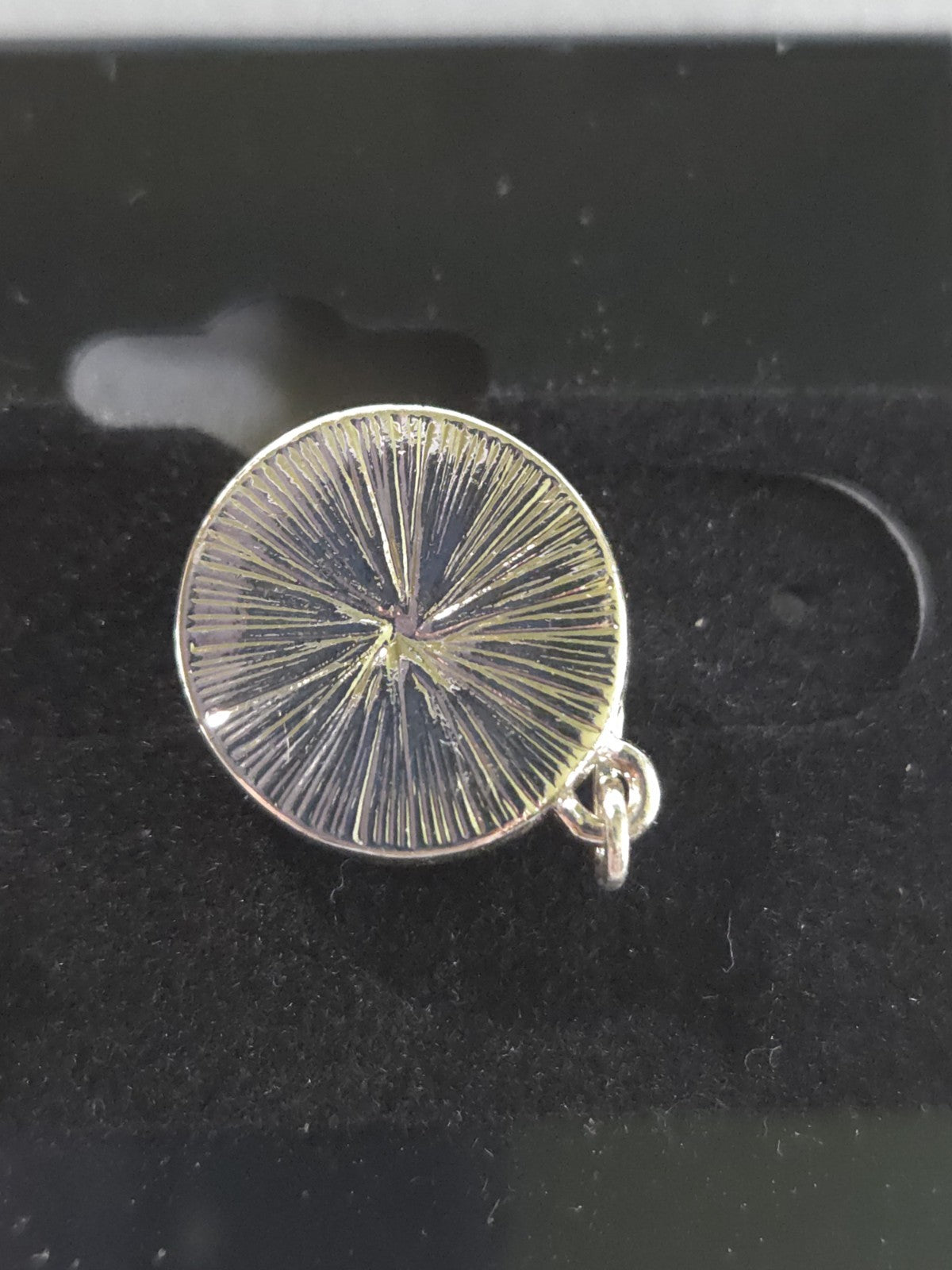 silver-tone drop earrings featuring polished, round pink rose quartz cabochons