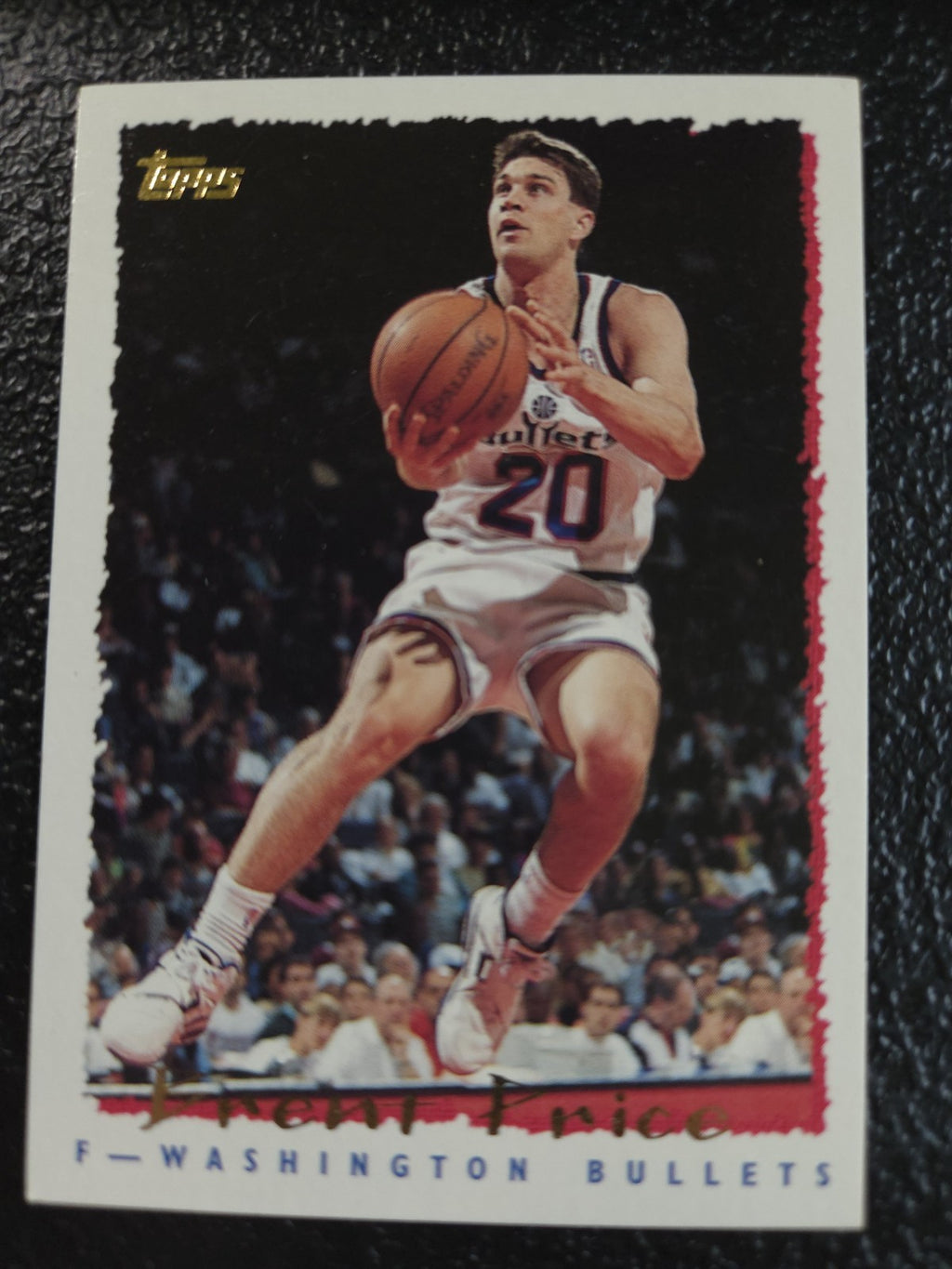 NBA - Brent Price - 1994-95 Topps - #387 - Washinton Bullets - NM