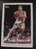 NBA - Brent Price - 1994-95 Topps - #387 - Washinton Bullets - NM