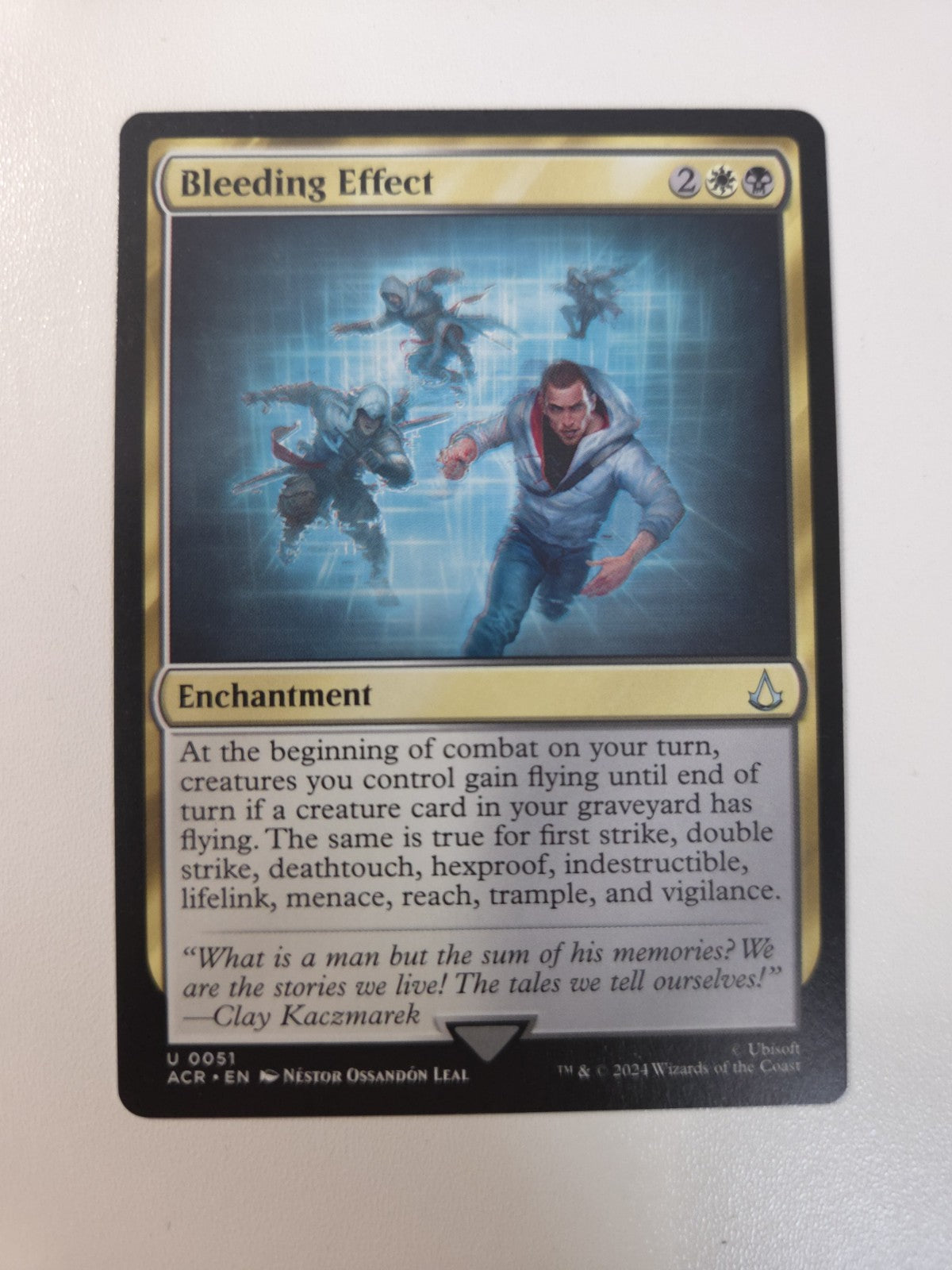 Mtg - Bleeding Effect - Universes Beyond: Assassin's Creed - Regular - U - 51 - 
