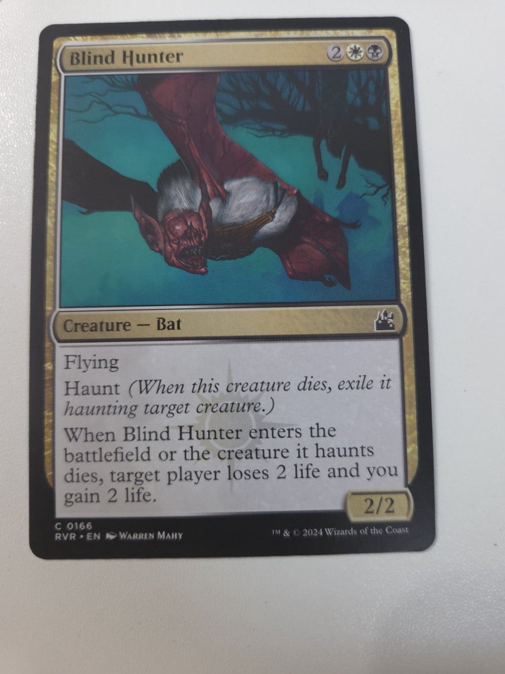 MTG - Bling Hunter - Ravnica Remastered- Regular - 166 - NM