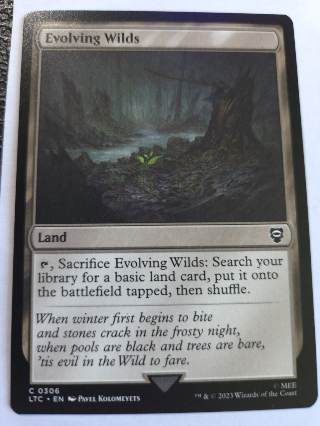 Evolving Wilds Commander: the Lord of the Rings: Tales of Middle-Earth Regular