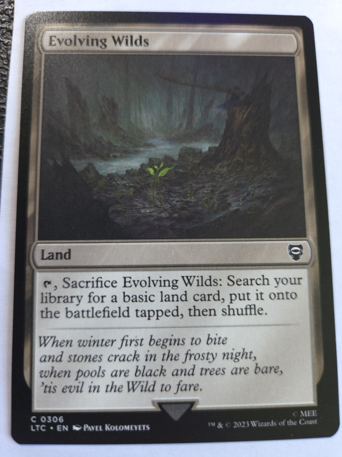 Evolving Wilds Commander: the Lord of the Rings: Tales of Middle-Earth Regular