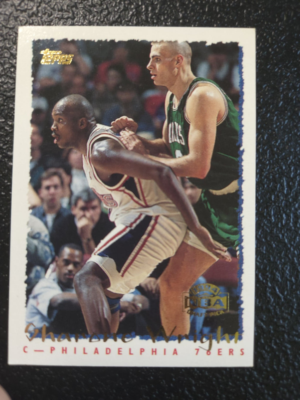 NBA - 1994-95 Topps - Sharone Wright - #349 - RC - Philadelphia 76ers - EX