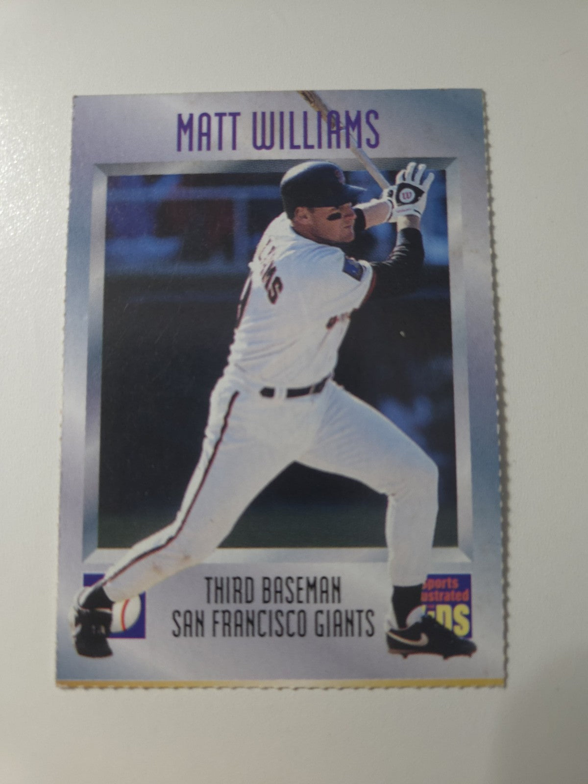 MLB - 1995 Sports Illustrated for Kids Series 2 - Matt Williams - #327 - NM