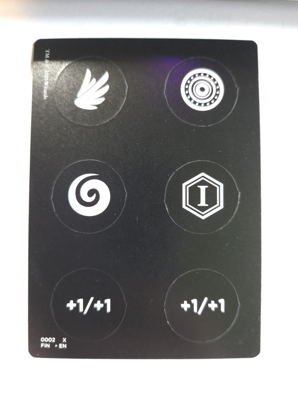 MTG - Punch Card Token - Final Fantasy - Regular - 0001 / 0002 - NM