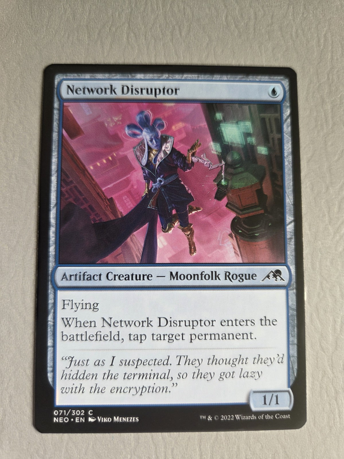 MTG - Network Disruptor - Kamigawa: Neon Dynasty - Regular - C - 71 - NM