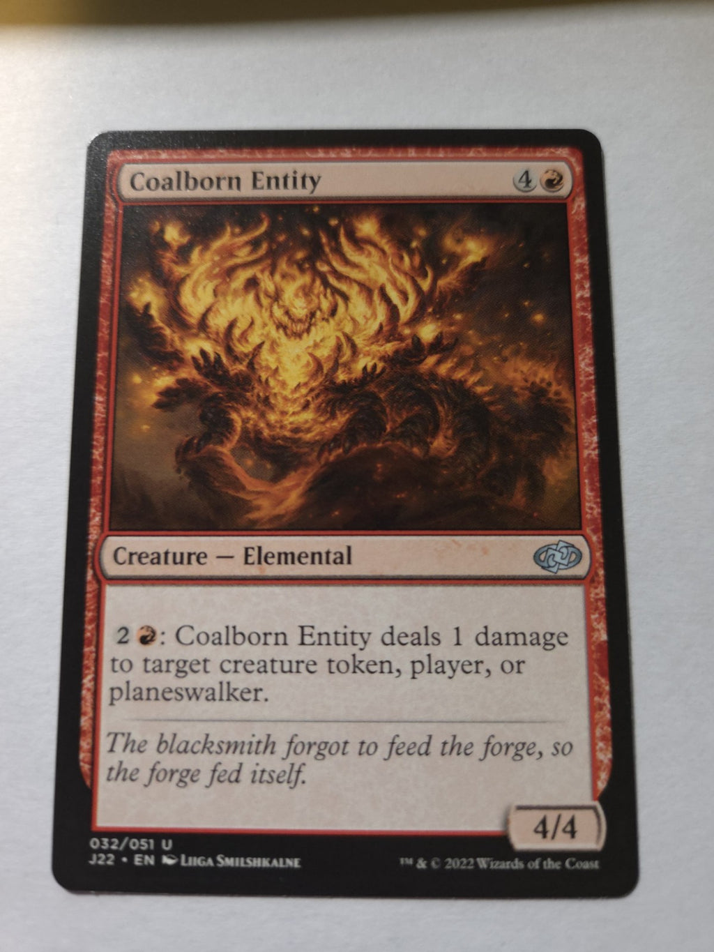MTG - Coalborn Entity - Jumpstart 2022 - Regular - U - 32 - NM