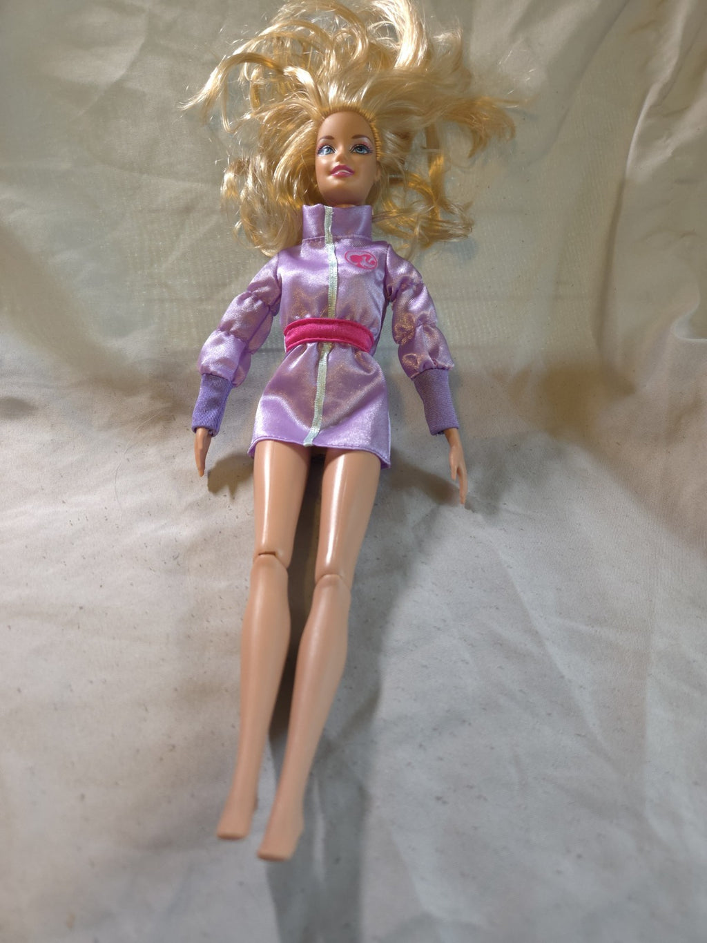 Barbie I Can Be Arctic Rescue Doll in her original purple jacket (No Pants)