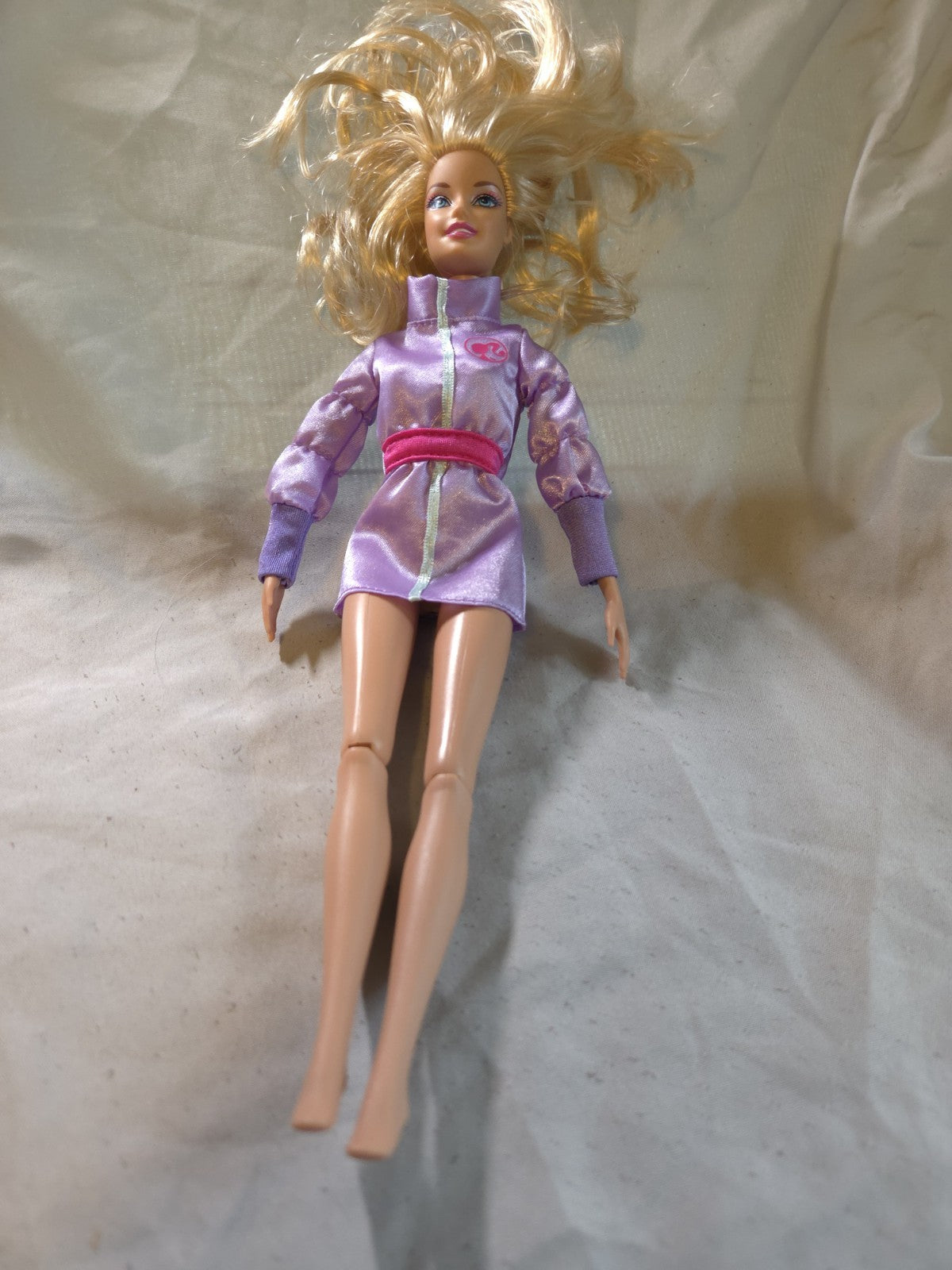 Barbie I Can Be Arctic Rescue Doll in her original purple jacket (No Pants)