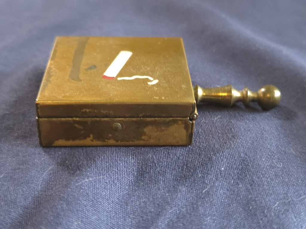 Vintage 1950s Pocket Ashtray With Handle (Cigarette Butler)