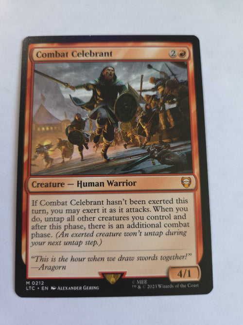 Combat Celebrant Commander: the Lord of the Rings: Tales of Middle-Earth Regular