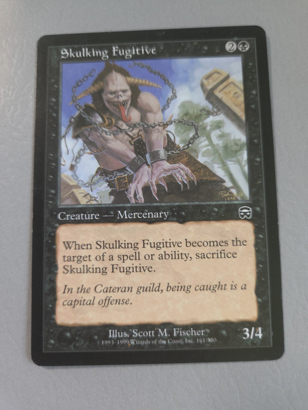 MTG - Skulking Fugitive - Mercadian Masques - Regular - C - 161 - NM