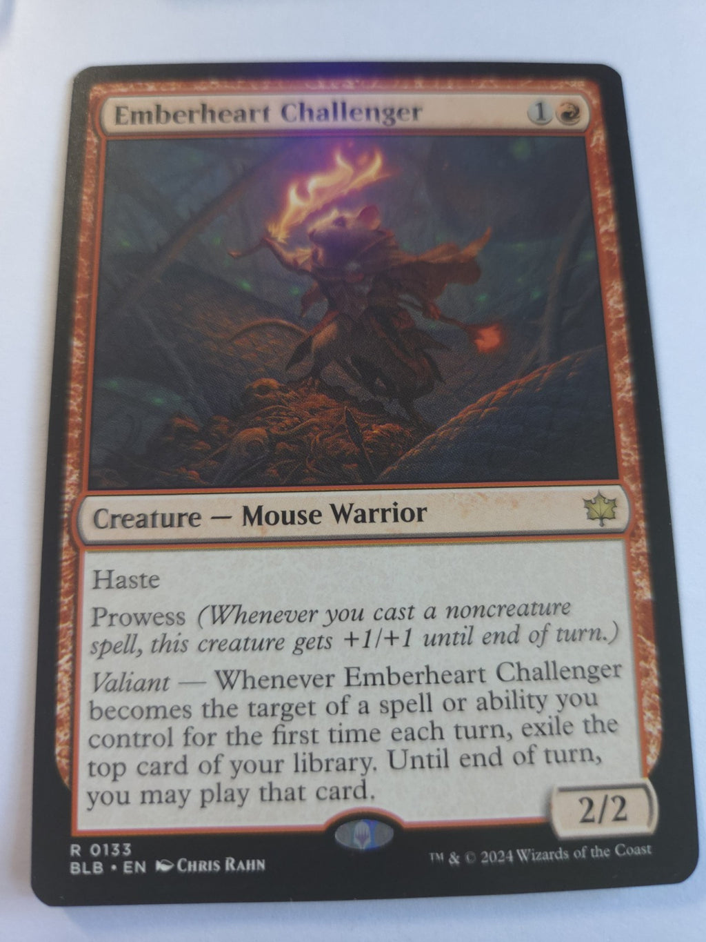 Magic The Gathering - Emberheart Challenger - Bloomburrow - Regular - R - 0133