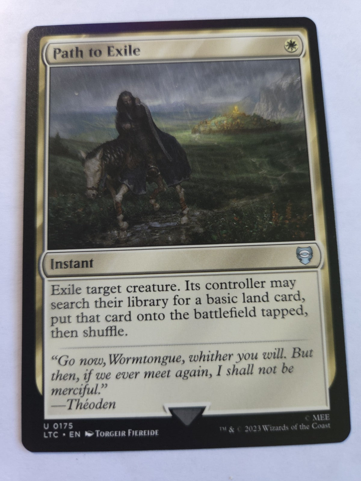 Path to Exile Commander: the Lord of the Rings: Tales of Middle-Earth Regular