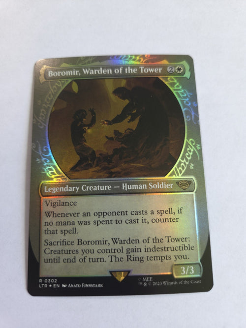 Boromir, Warden of the Tower (Showcase) Universes Beyond: the Lord of the Rings: