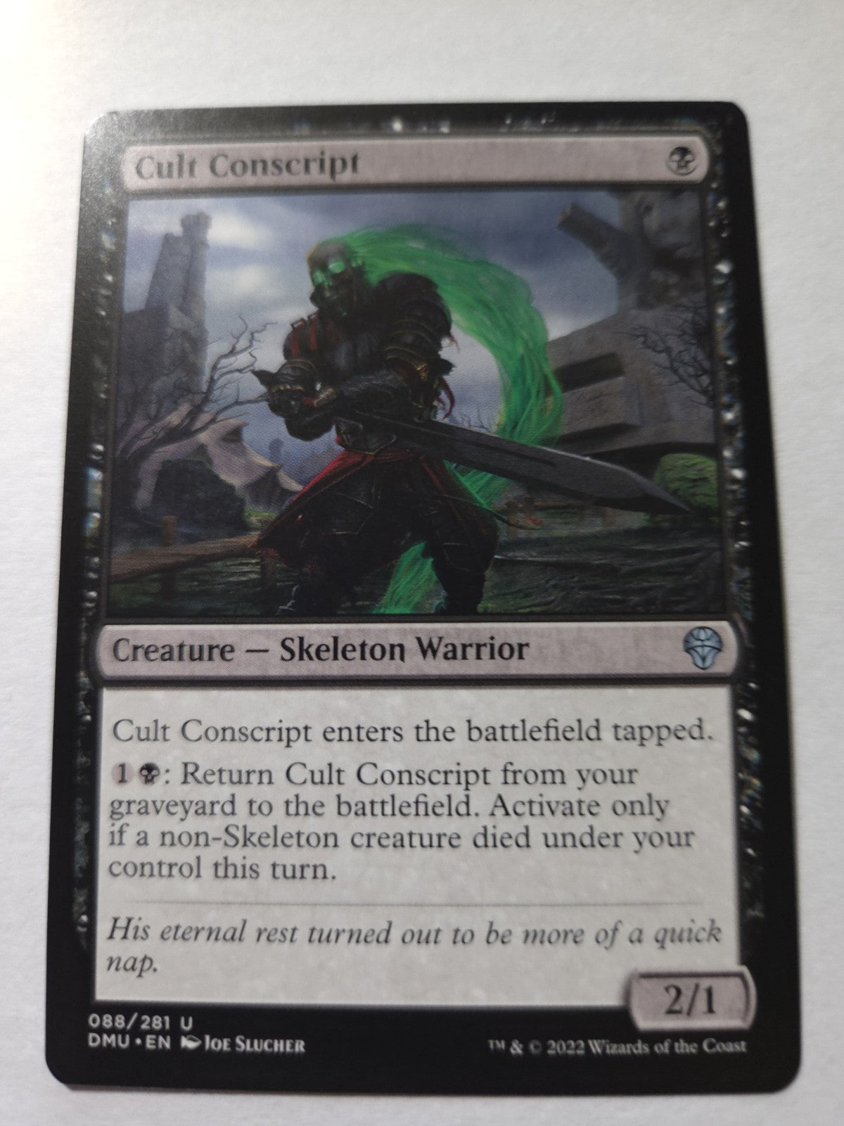 MTG - Cult Conscript - Dominaria United - Regular - U - 88 - NM
