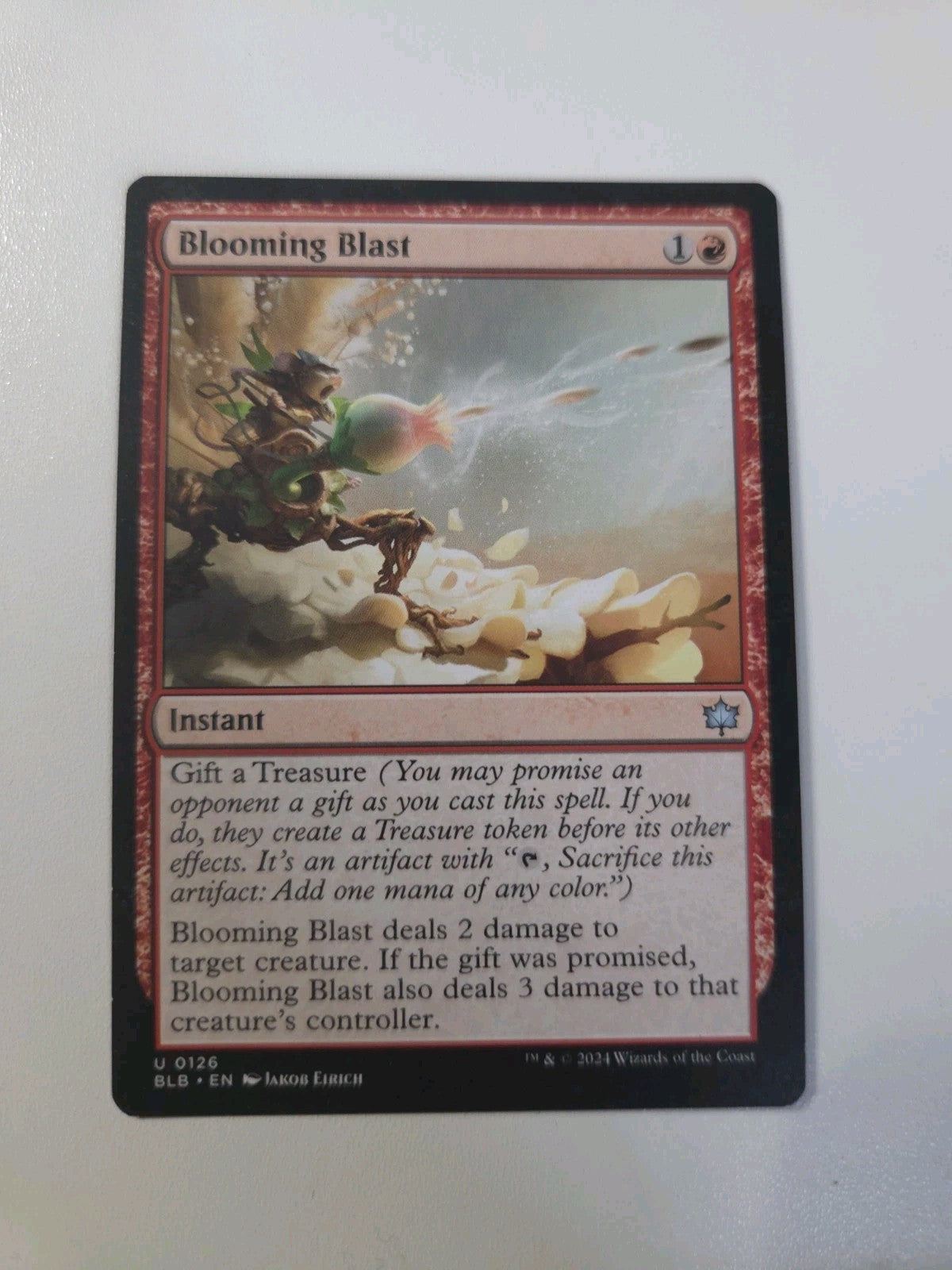 MTG - Blooming Blast - Bloomburrow - Regular - U - 126 - NM