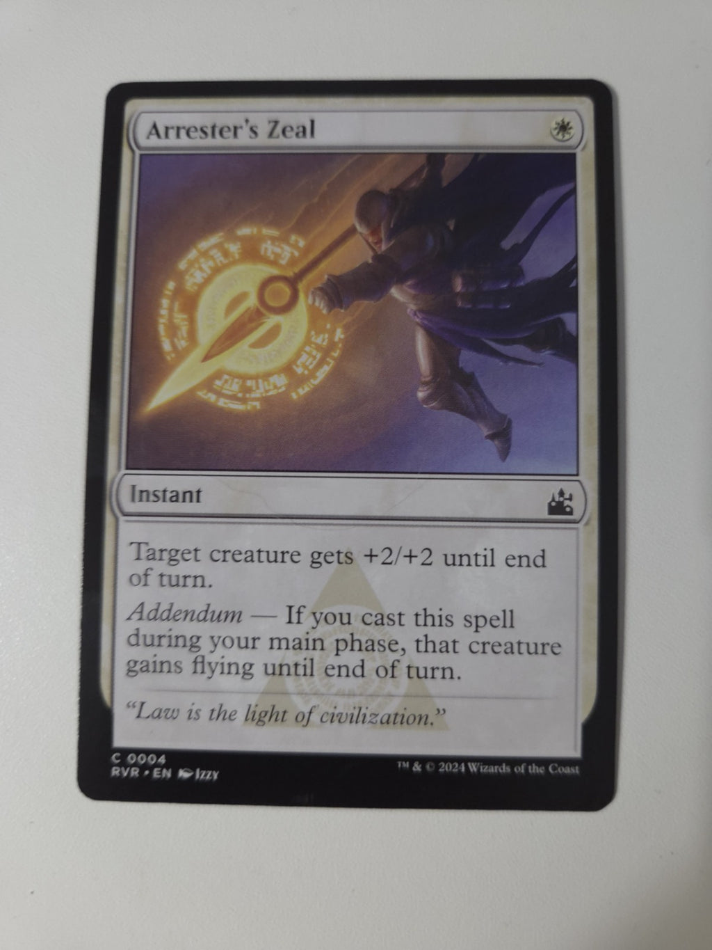 MTG - Arrester's Zeal -.Ravnica Remastered - Regular - C - 4 - NM