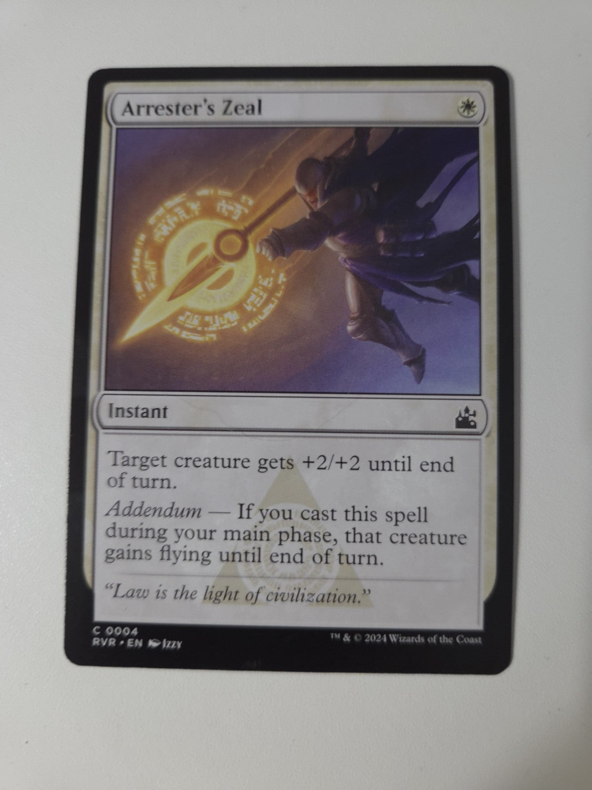 MTG - Arrester's Zeal -.Ravnica Remastered - Regular - C - 4 - NM