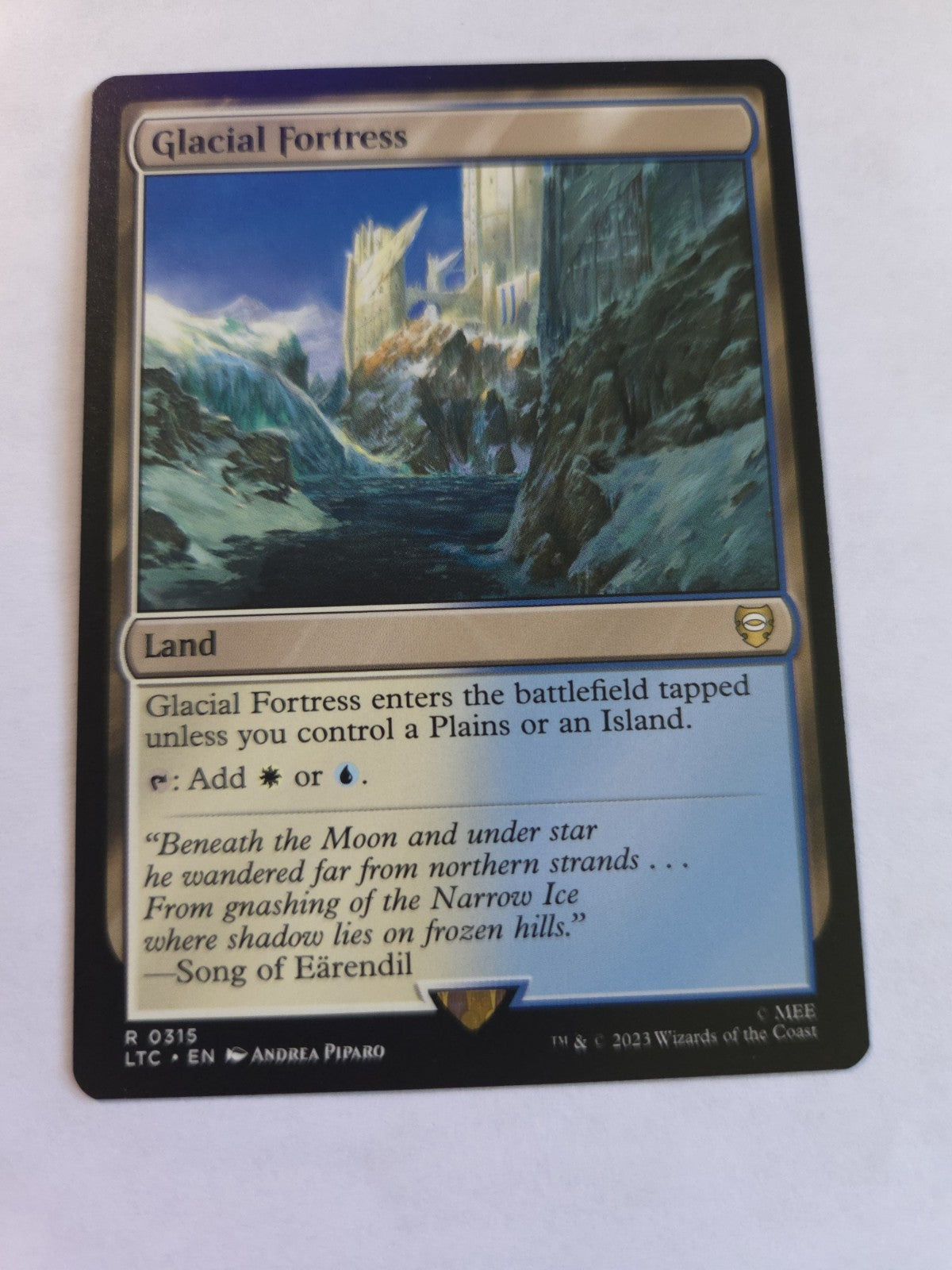 Glacial Fortress Commander: the Lord of the Rings: Tales of Middle-Earth Regular