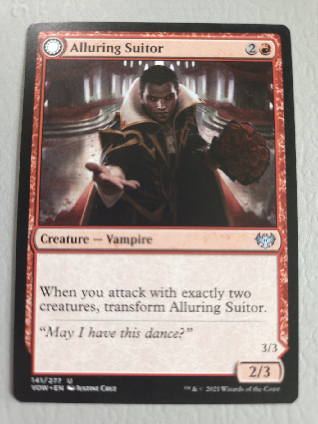 MTG - Alluring Suitor / Deadly Dancer - Innistrad: Crimson Vow - Regular - U