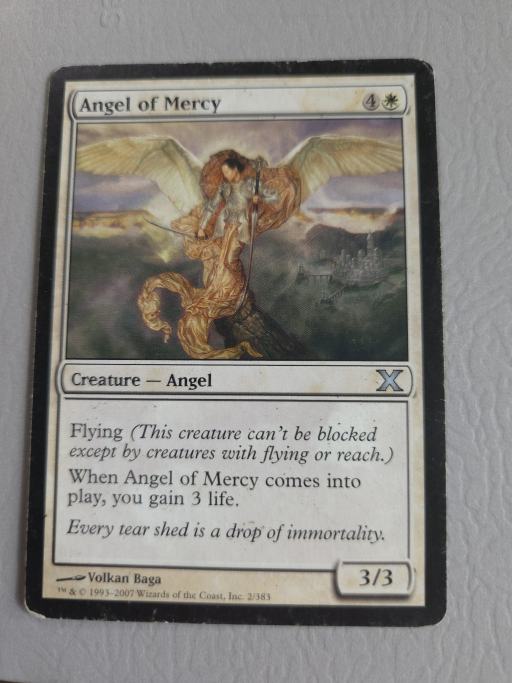 MTG - Angel of Mercy - 10th Edition - Regular - U - 2 - MP