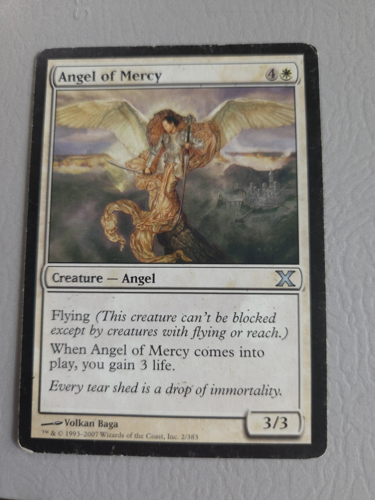 MTG - Angel of Mercy - 10th Edition - Regular - U - 2 - MP
