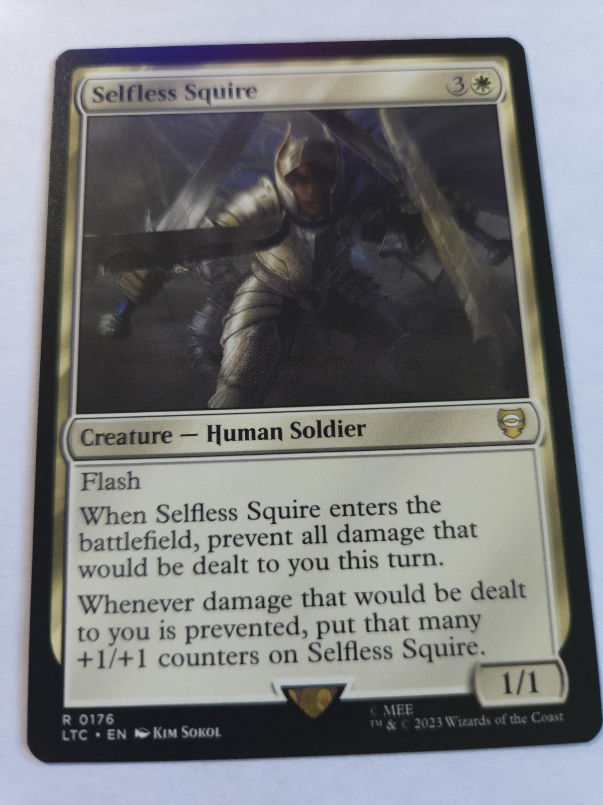 Selfless Squire Commander: the Lord of the Rings: Tales of Middle-Earth Regular