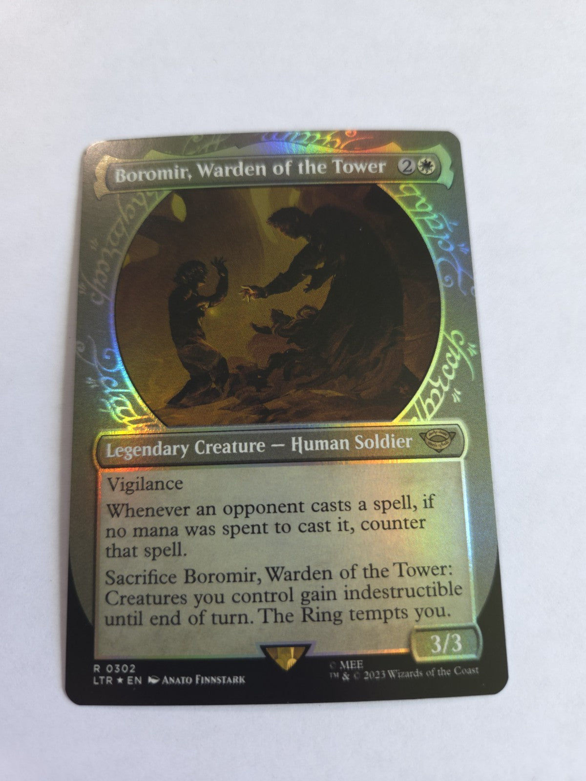 MTG - Frodo Baggins (Showcase) Universes Beyond: the Lord of the Rings: Tales of