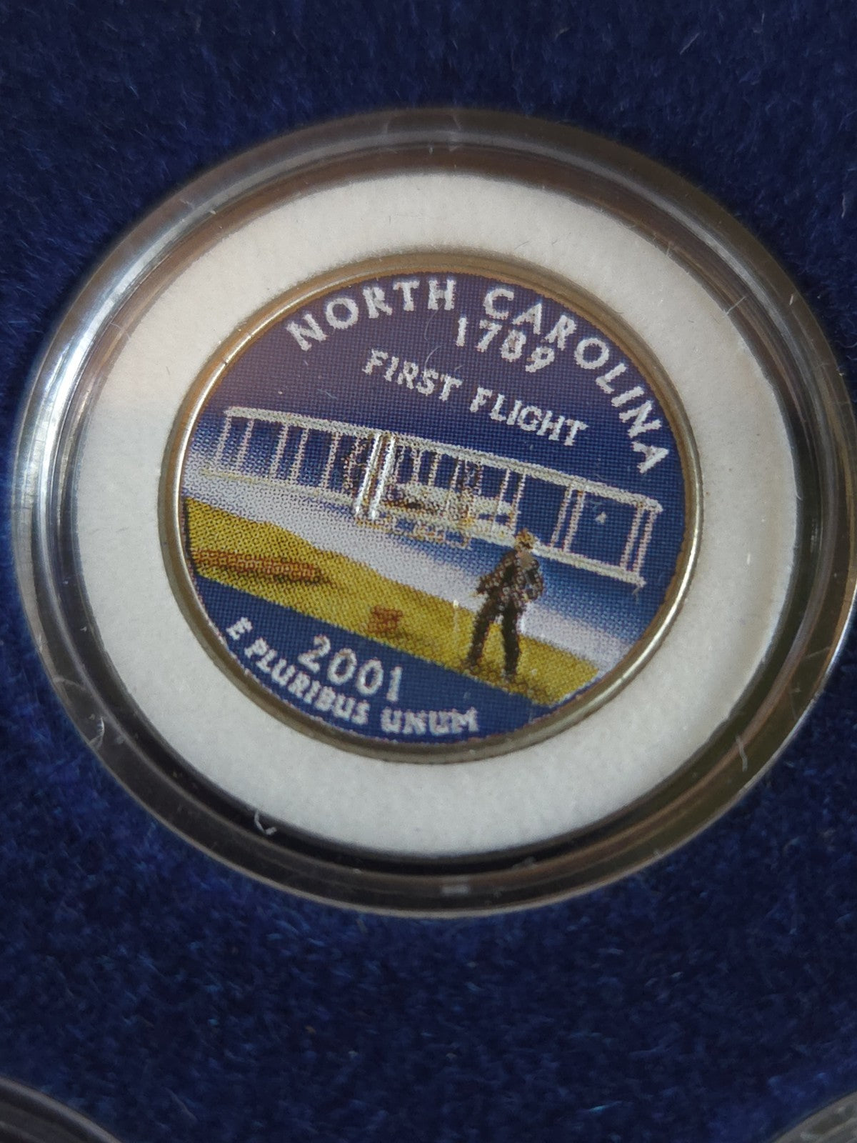 5 Colorized 2001 Statehood Quarters From MORGAN MINT. 