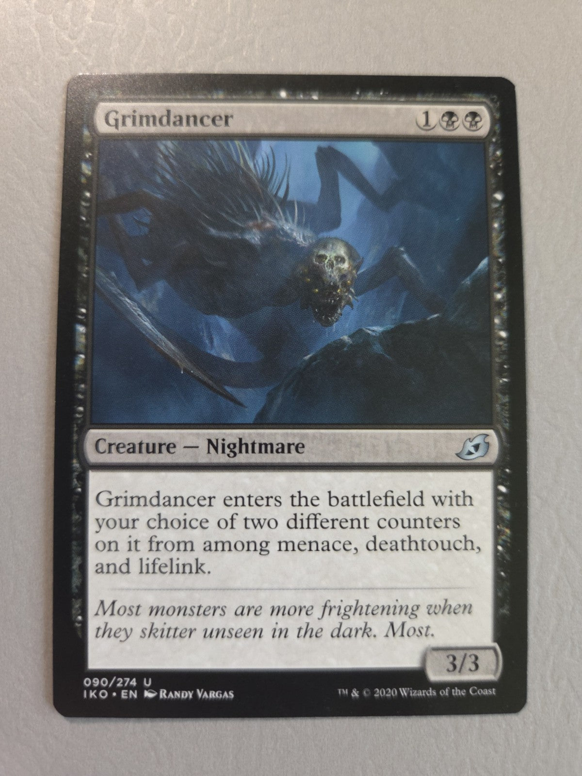 MTG - Grimdancer - Ikoria: Lair of Behemoths - Regular - U - 90 - NM