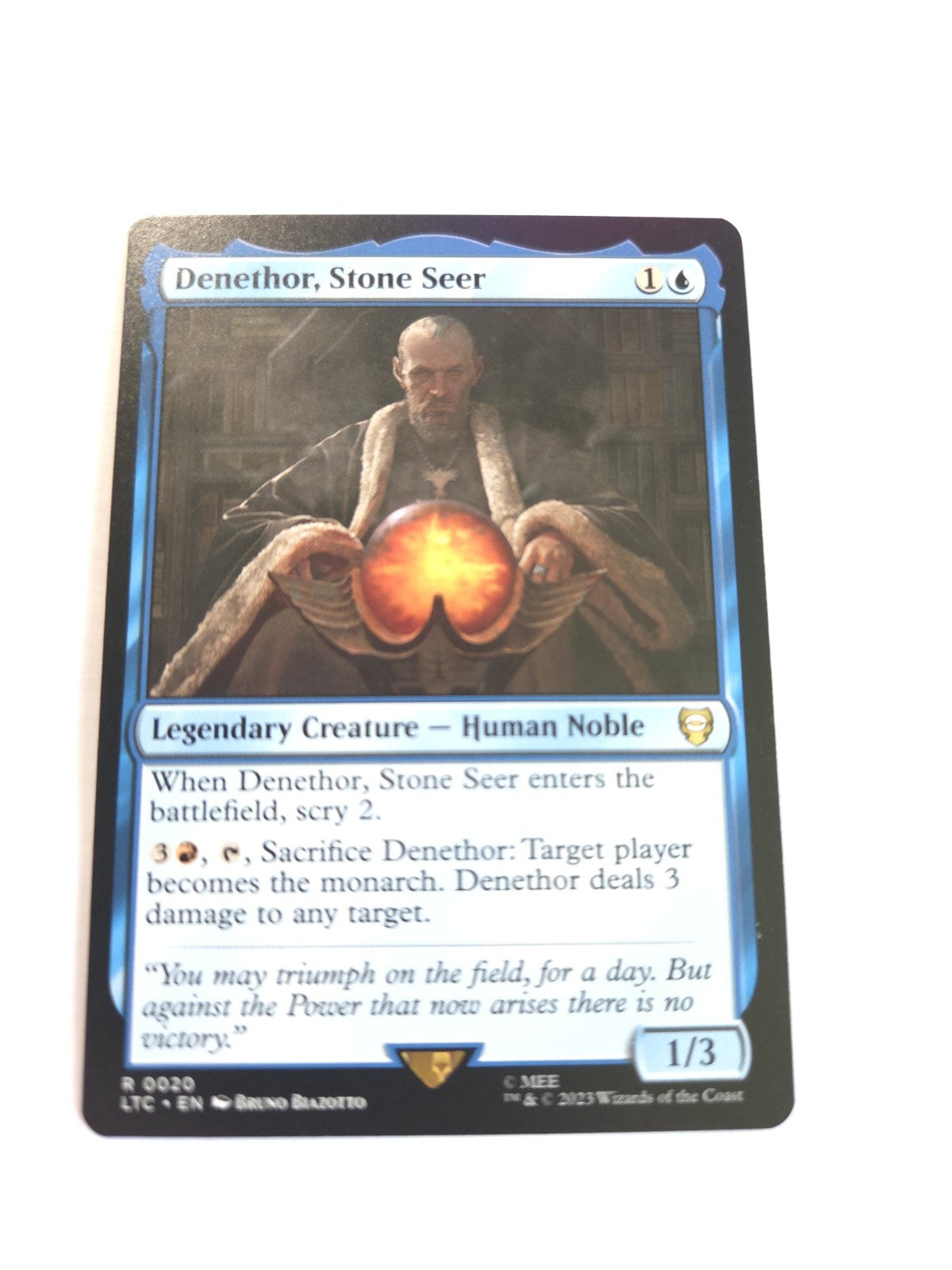 Denethor, Stone Seer Commander: the Lord of the Rings: Tales of Middle-Earth...