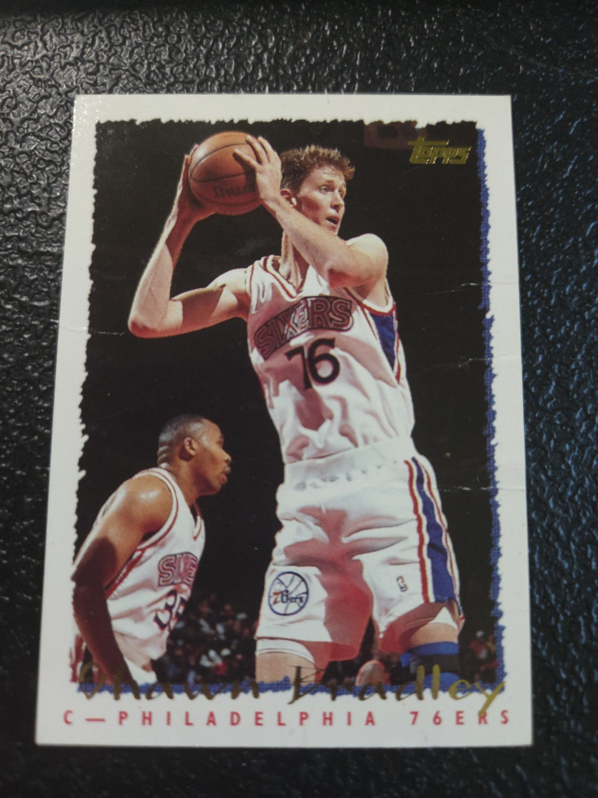NBA - 1994-95 Topps - Shawn Bradley - #284 - Philadelphia 76ers - NM