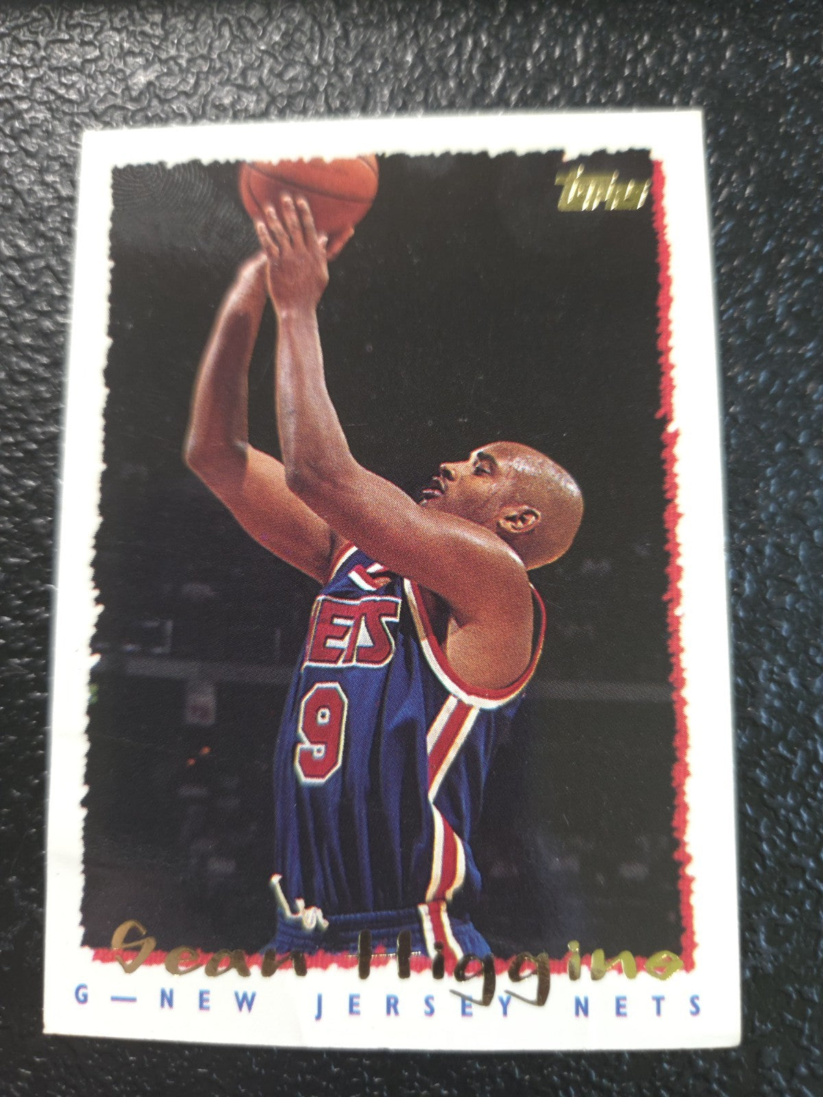 NBA - Sean Higgins - 1994-95 Topps - #342 - New Jersey Nets - VG