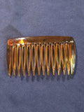 Vintage Faux Tortoiseshell Hair Comb Made in USA Classic Century Celluloid Look