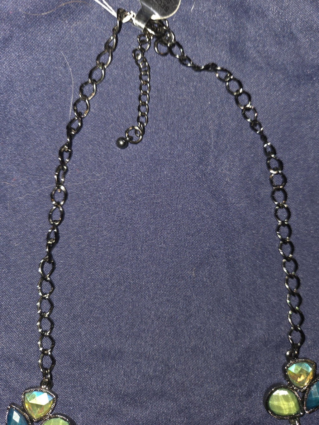 Blue Bold Stone Necklace (NWT)