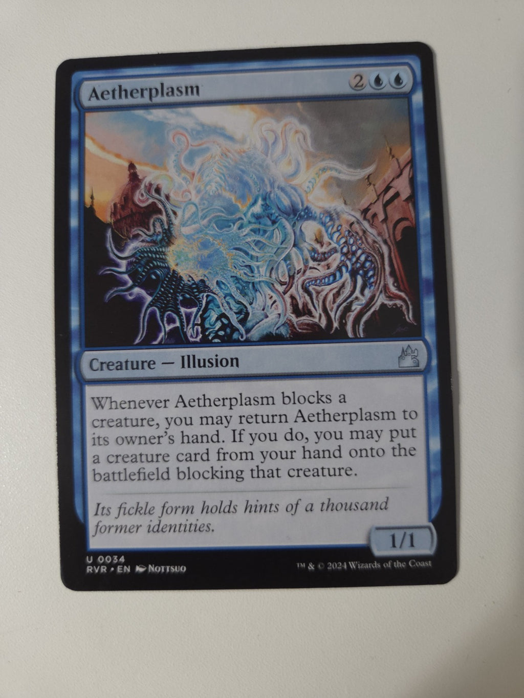 MTG - Aetherplasm - Ravnica Remastered - Regular - U - 34