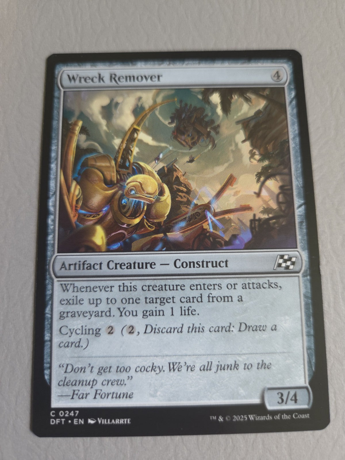 MTG - Wreck Remover - Aetherdrift - Regular - C - 247 - NM