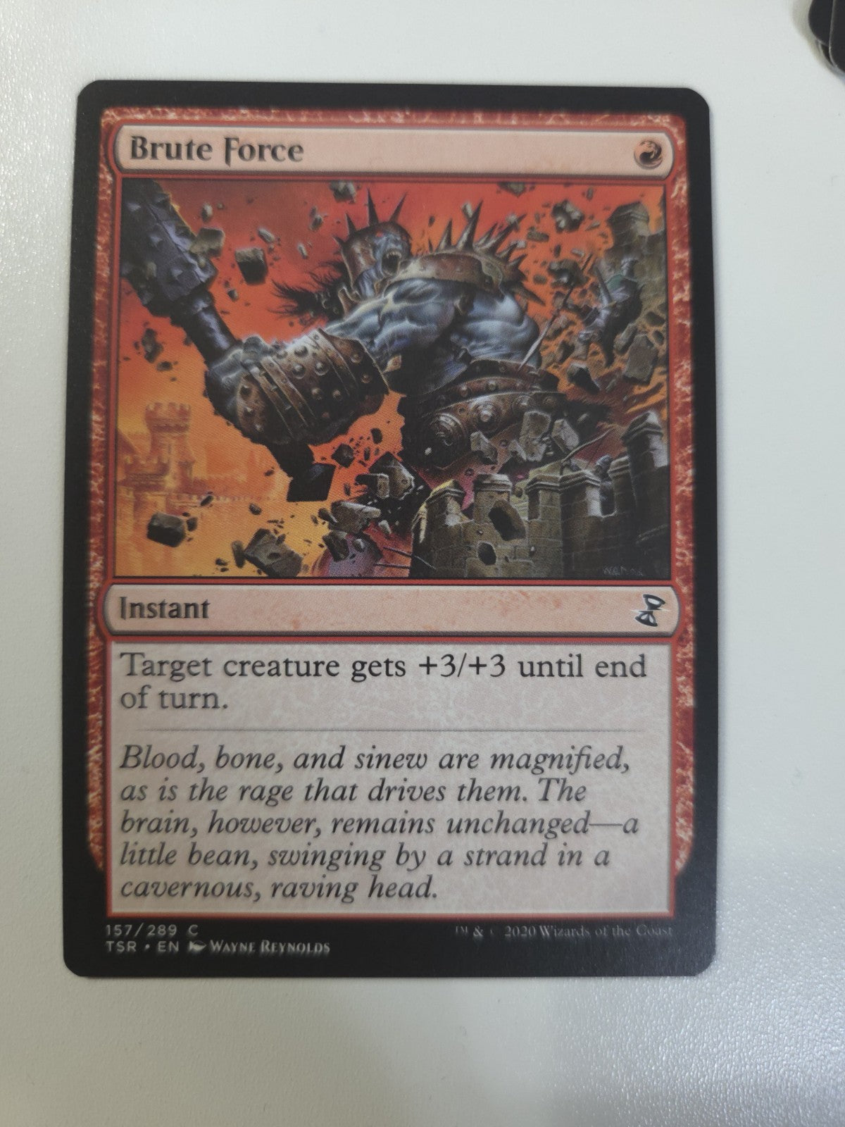 MTG - Brute Force - Time Spiral Remastered - Regular - C - 157 - NM