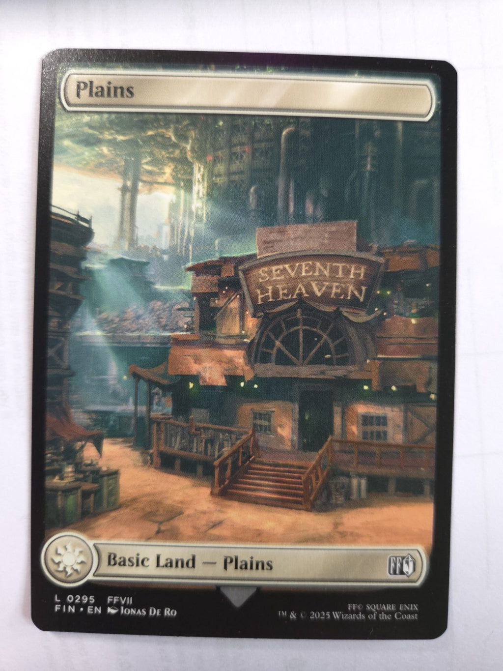 MTG - Plains - Final Fantasy - Regular - L - 0295 - NM