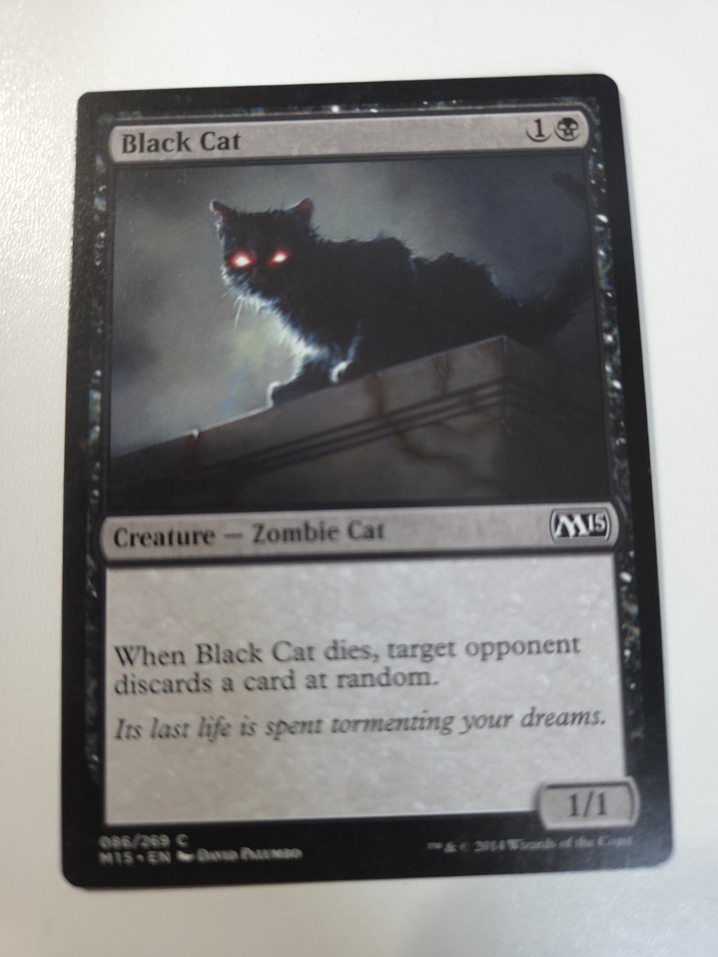 MTG - Black Cat -.Core Set 2015 (M15) - Regular - C - 86 - NM
