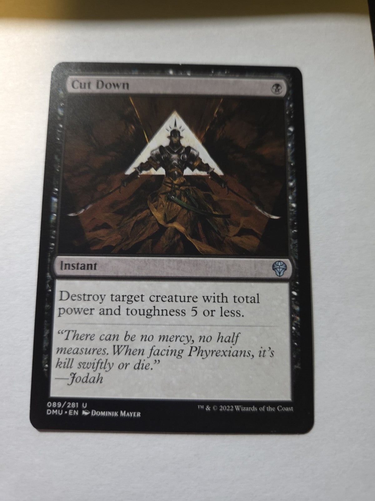 MTG - Cut Down - Dominaria United - Regular - U - 89 - NM