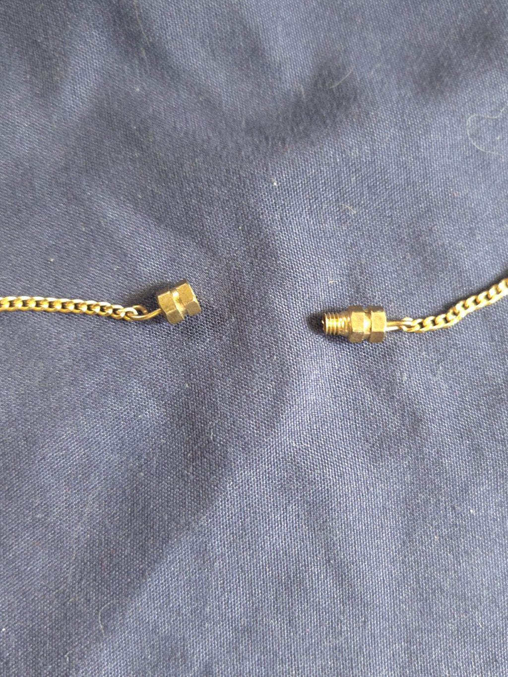Vintage Estate Jewelry - 1970s Long Station Necklace - Beads And Flower Pendants