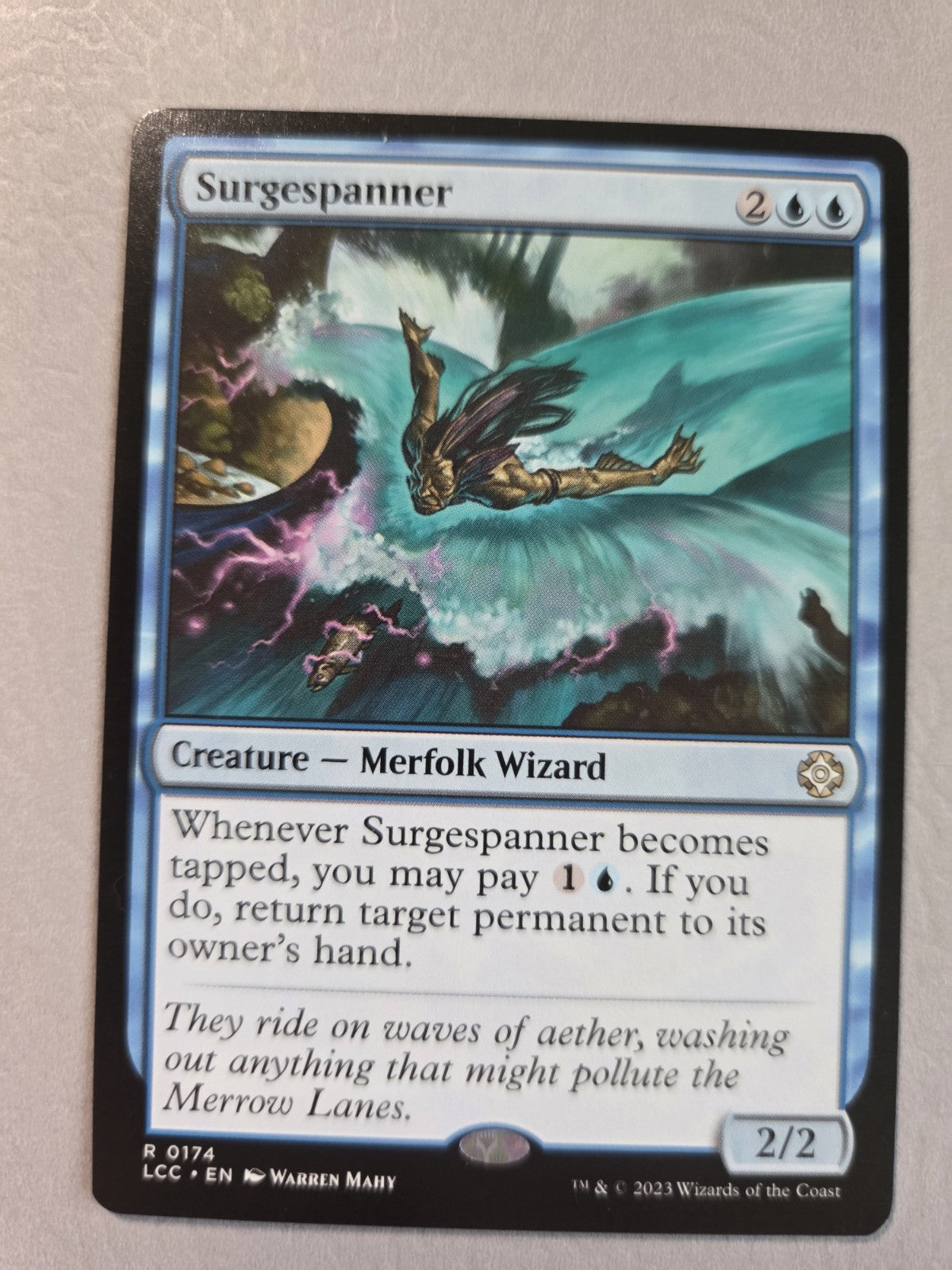 Surgespanner Commander: the Lost Caverns of Ixalan Regular