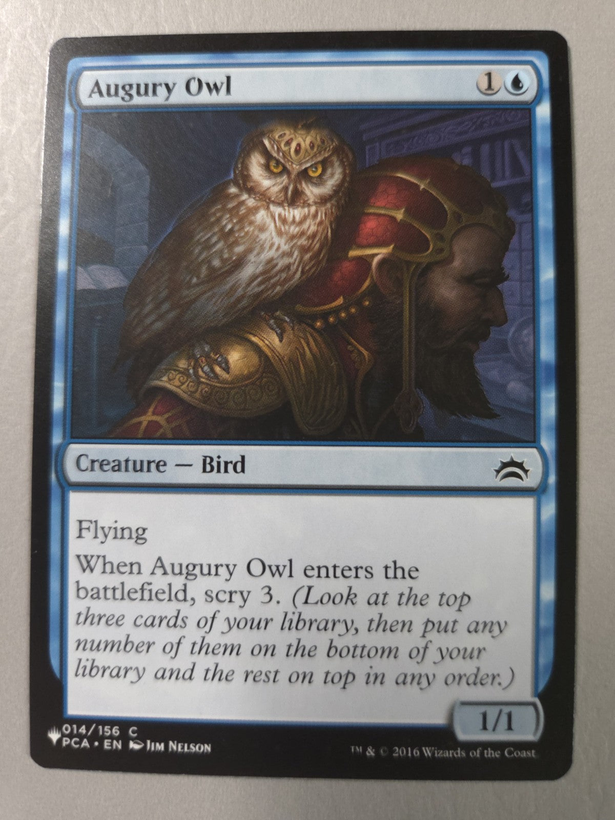 MTG - Augury Owl - The List Reprints - Regular - C - 14 -NM